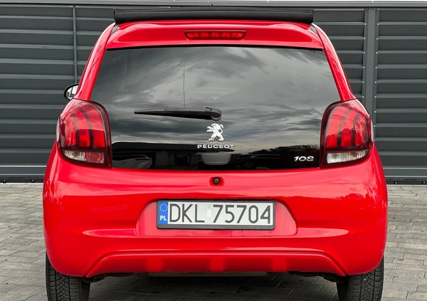 Peugeot 108 cena 31900 przebieg: 103000, rok produkcji 2015 z Wrocław małe 704